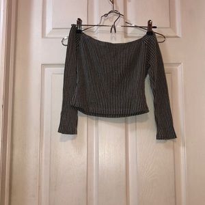Better be off the shoulder cropped top